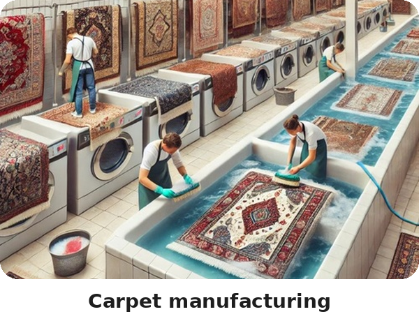 Carpet manufacturing
